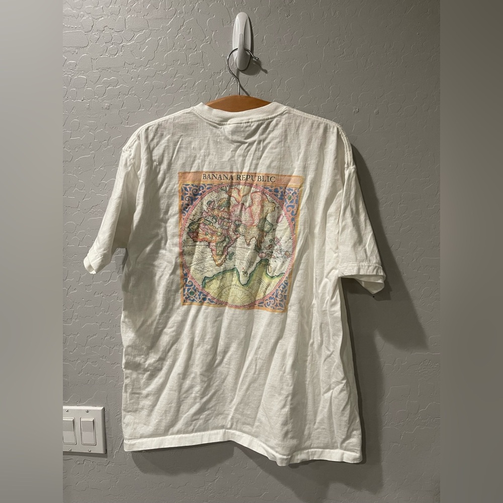 Vintage‎ Banana Republic Travel & Safari SS Shirt Size Large - Picture 5 of 8